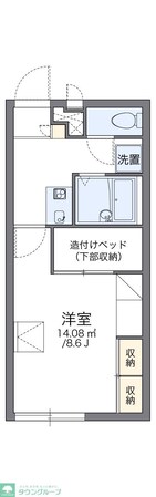 レオパレスVerdiの物件間取画像